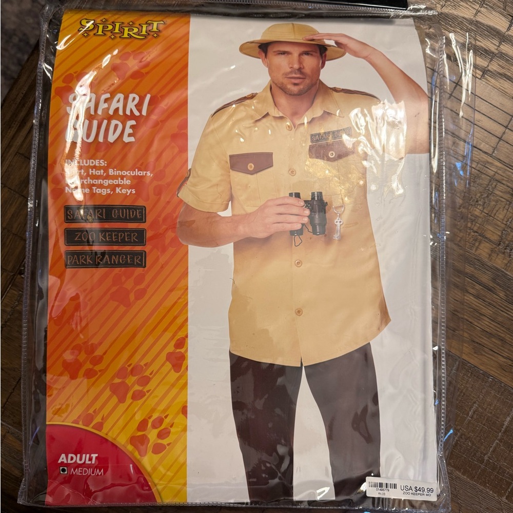 Spirit Safari Guide Outfit with Hat and Binoculars